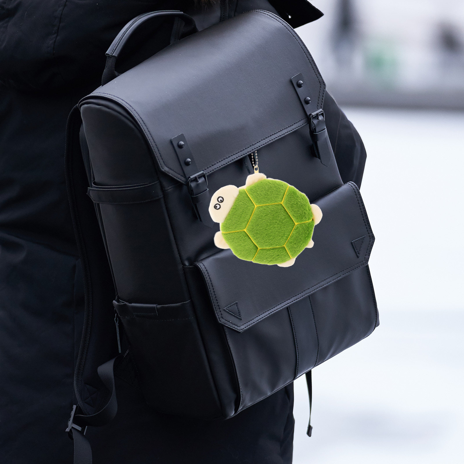 Mini Backpack Purse - กระเป๋าใส่เหรียญรูปเต่า น่ารัก สำหรับเด็กและผู้หญิง กระเป๋าสตางค์ใบเล็กใส่เหรียญ ของจุกจิก พกพาสะดวก
