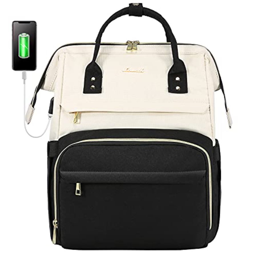 Fashion Backpack Women - กระเป๋าเป้สะพายหลังสำหรับผู้หญิง, กระเป๋าเป้คอมพิวเตอร์แฟชั่น, กระเป๋าหนังสือสำหรับนักเรียนหญิง, กระเป๋าเดินทางธุรกิจ, กระเป๋าแพทย์พยาบาล