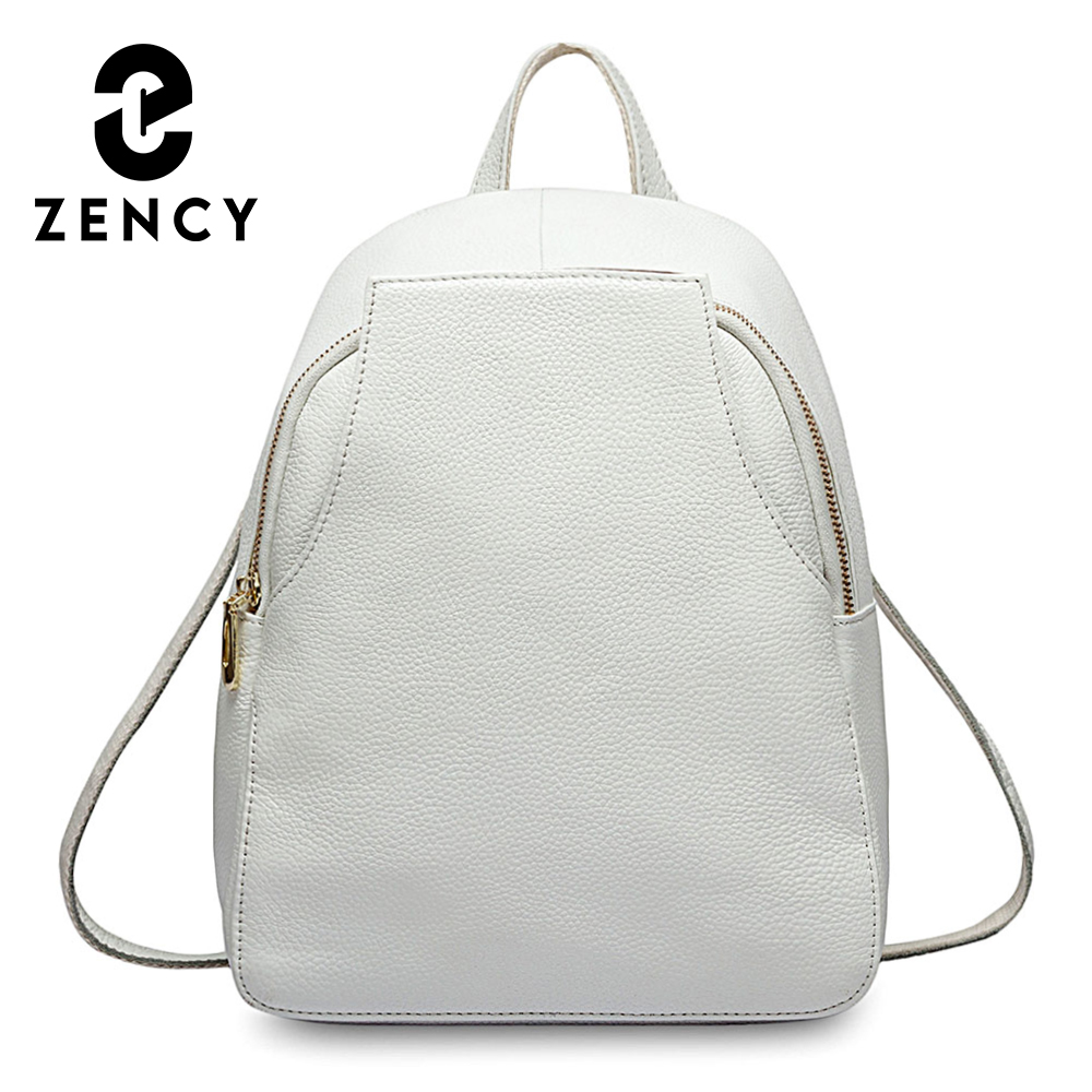 Travel Backpack Anti Theft - เซนซี่ ชาร์มกระเป๋าเป้สะพายหลังผู้หญิง 100% หนังแท้ปุ่มป้องกันการโจรกรรมกระเป๋าเดินทางหญิงที่หรูหรากระเป๋านักเรียนสำหรับสาวกระเป๋าเป้สะพายหลังวันหยุด
