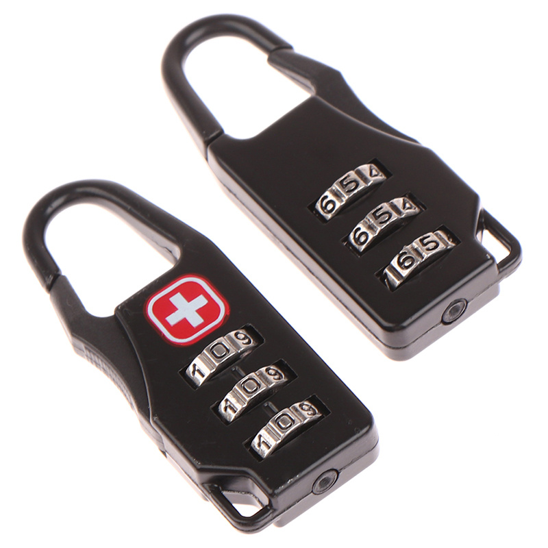 Backpack Lock Combo - มินิล็อค ล็อคขนาดเล็กสำหรับใช้งานกลางแจ้ง พร้อมรหัสล็อคแบบผสม ล็อคกุญแจแบบมีรหัส ล็อครหัสผ่าน ล็อคแบบคอมโบ