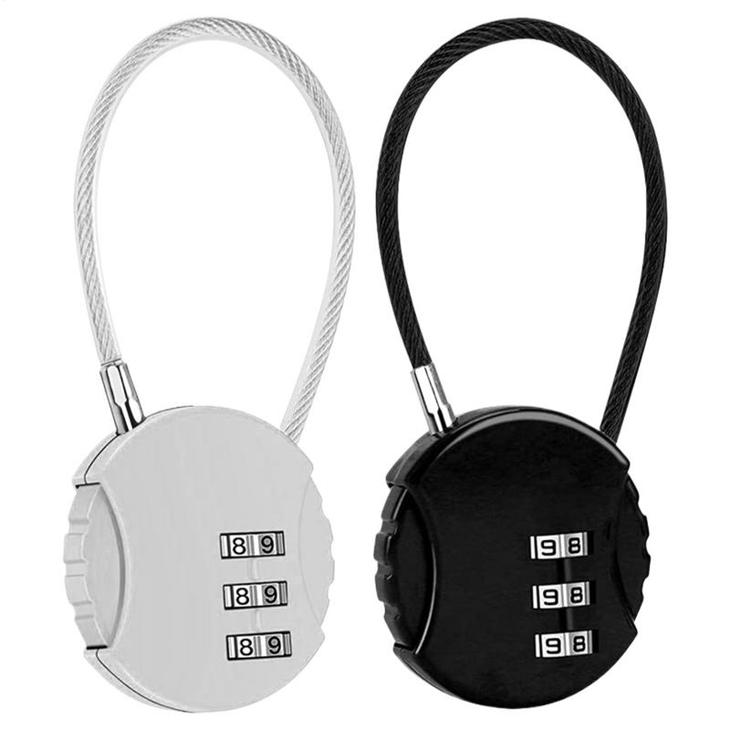 Backpack Lock Combo - รอบรูปร่างกระเป๋าเดินทาง Combo ล็อค 3 หลัก Travel