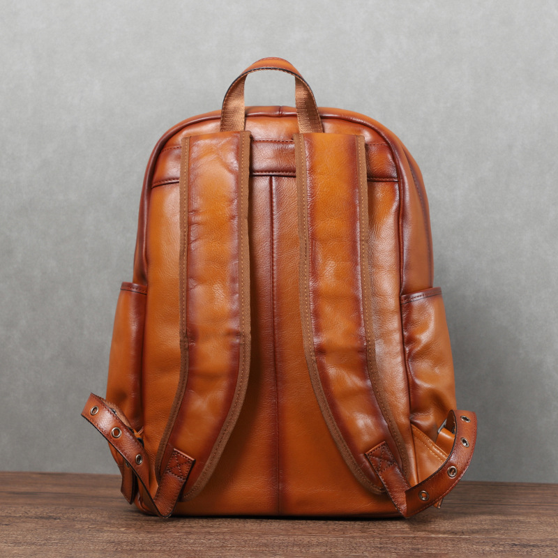 YETTIES กระเป๋าเป้หนังแท้สำหรั - Laptop Backpack 15.6 บทวิจารณ์และราคา
