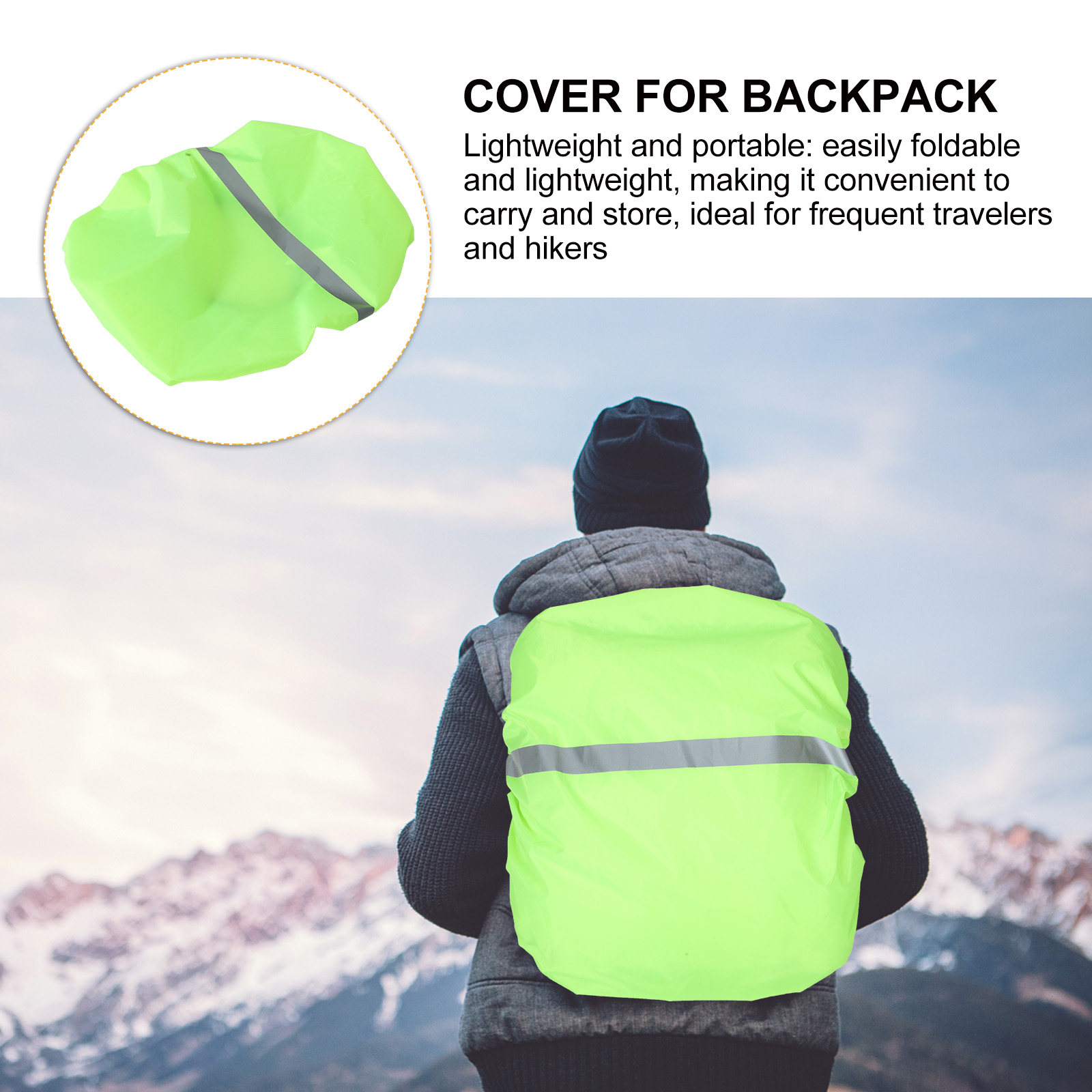 ผ้าคลุมกันฝนสำหรับกระเป๋าเป้สะ - Rain Cover Backpack บทวิจารณ์และราคา