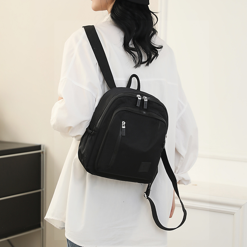 กระเป๋าเป้สะพายหลังกันน้ำสำหรั - Canvas Backpack Casual บทวิจารณ์และราคา