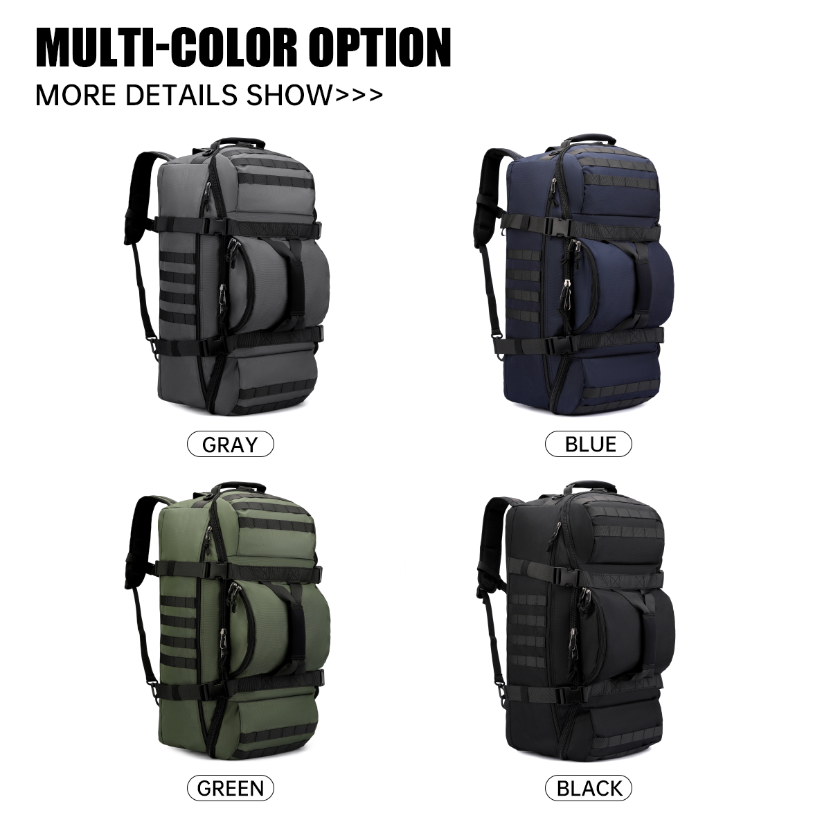 กระเป๋าปีนเขากลางแจ้ง 90L กระเ - Hiking Backpack Waterproof บทวิจารณ์และราคา