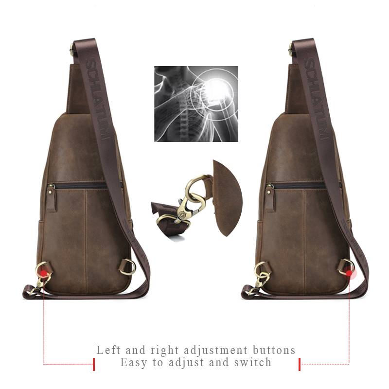 SCHLATUM 100% ของแท้กระเป๋าหนั - Leather Backpack Vintage บทวิจารณ์และราคา
