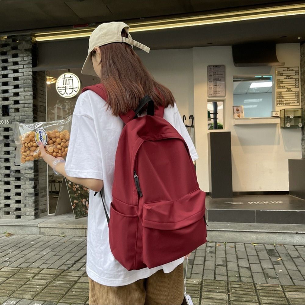 กระเป๋าเป้นักเรียนกระเป๋าผู้หญ - School Backpack Teen บทวิจารณ์และราคา