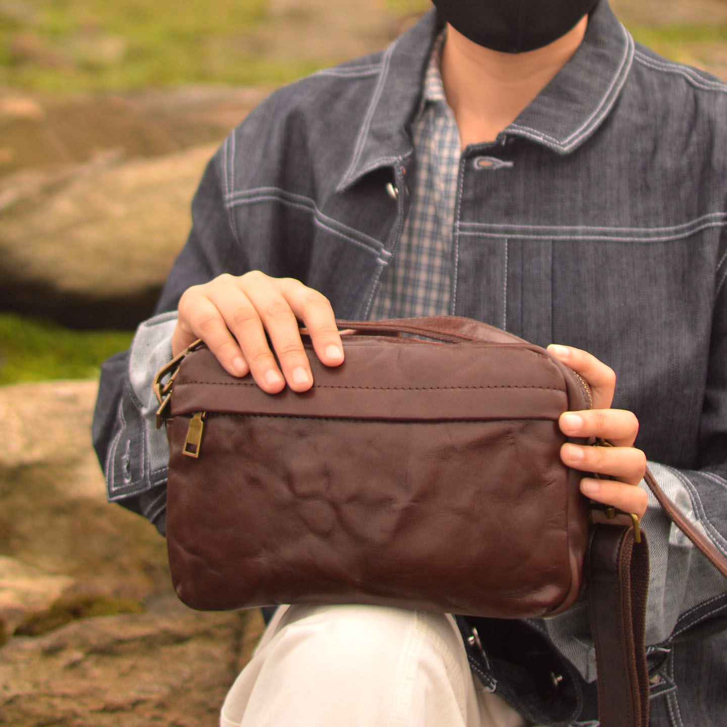 AETOO กระเป๋าสะพายข้างสไตล์วิน - Leather Backpack Vintage บทวิจารณ์และราคา