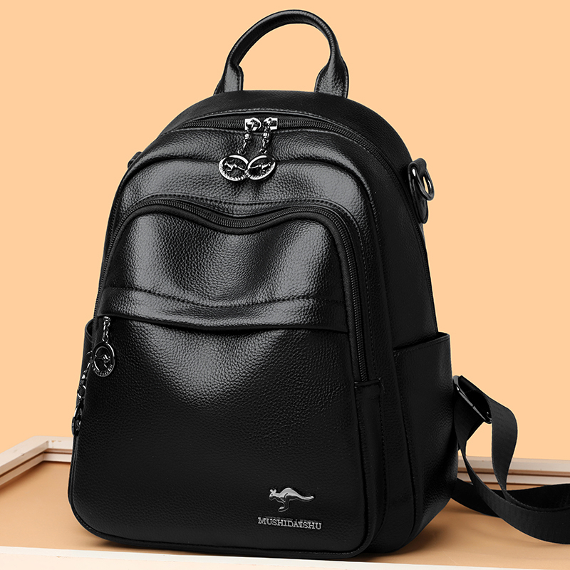 กระเป๋าเป้สะพายหลังกันน้ำหนัง  - Travel Backpack Anti Theft บทวิจารณ์และราคา