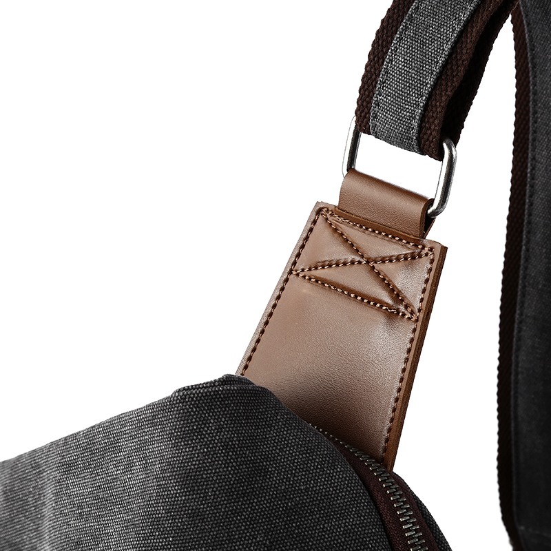 กระเป๋าสะพายข้างผ้าแคนวาสสไตล์ - Canvas Backpack Casual บทวิจารณ์และราคา
