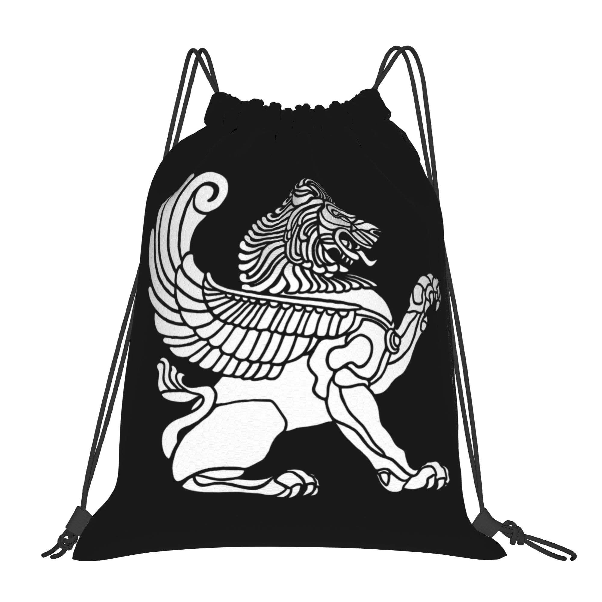 สิงโตเปอร์เซีย อิหร่าน ไอหร่าน - Drawstring Gym Bag บทวิจารณ์และราคา