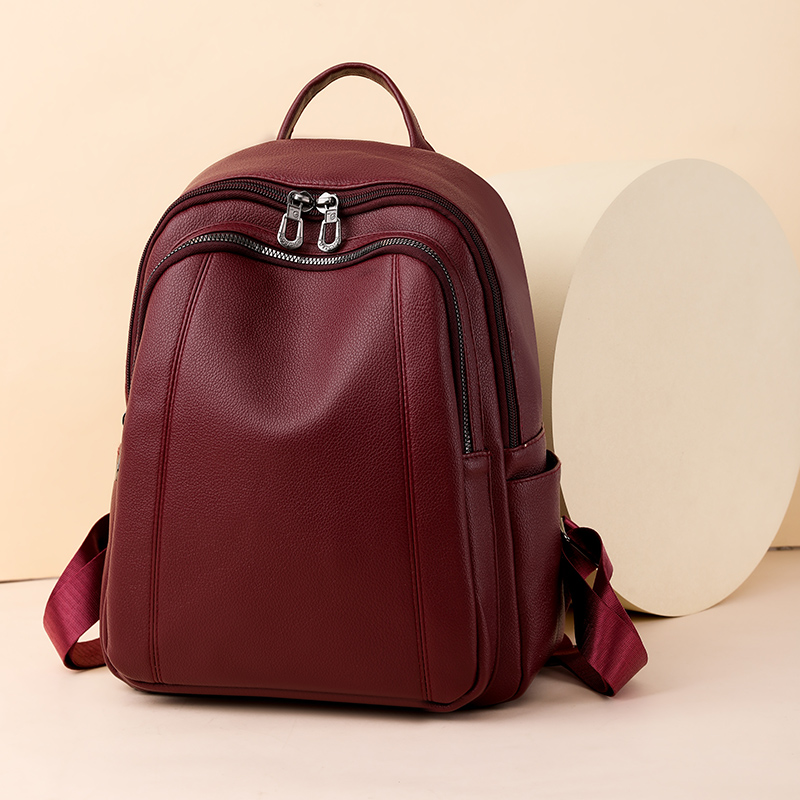 หนังคุณภาพสูงกระเป๋าเป้สะพายหล - Mini Backpack Purse บทวิจารณ์และราคา