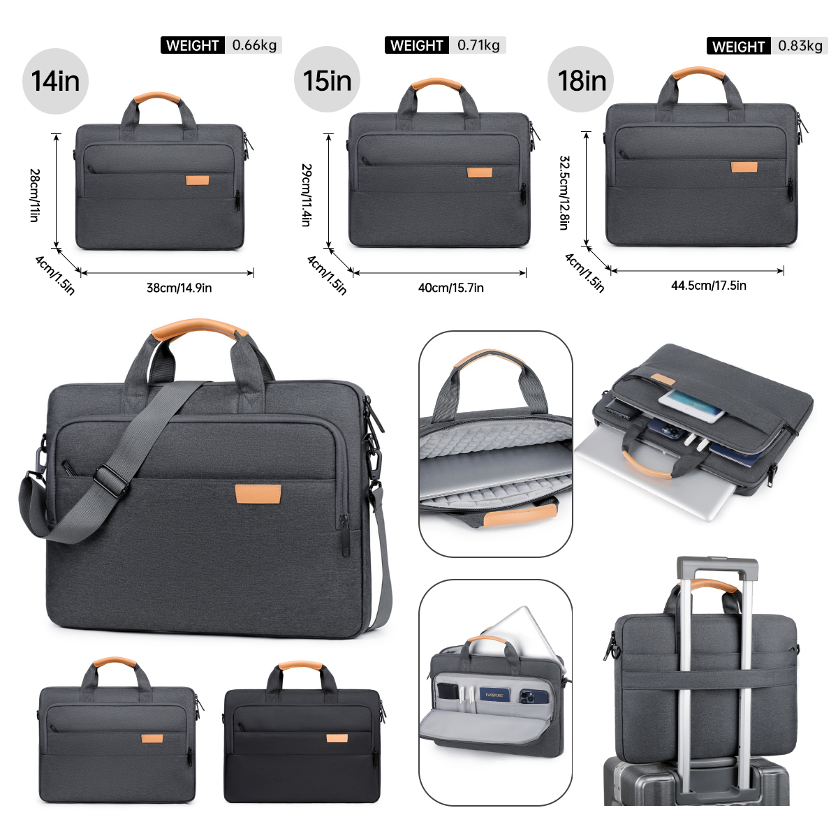 กระเป๋าแล็ปท็อป Satchel เหมาะส - Laptop Backpack 15.6 บทวิจารณ์และราคา