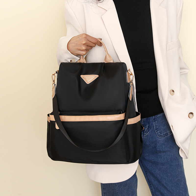 กระเป๋าเป้สะพายหลังผ้าอ๊อกซ์ฟอ - Travel Backpack Anti Theft บทวิจารณ์และราคา