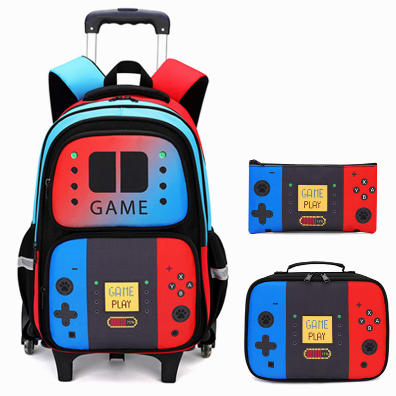 กระเป๋าเป้สะพายหลังแบบล้อเลื่อ - School Backpack Teen บทวิจารณ์และราคา