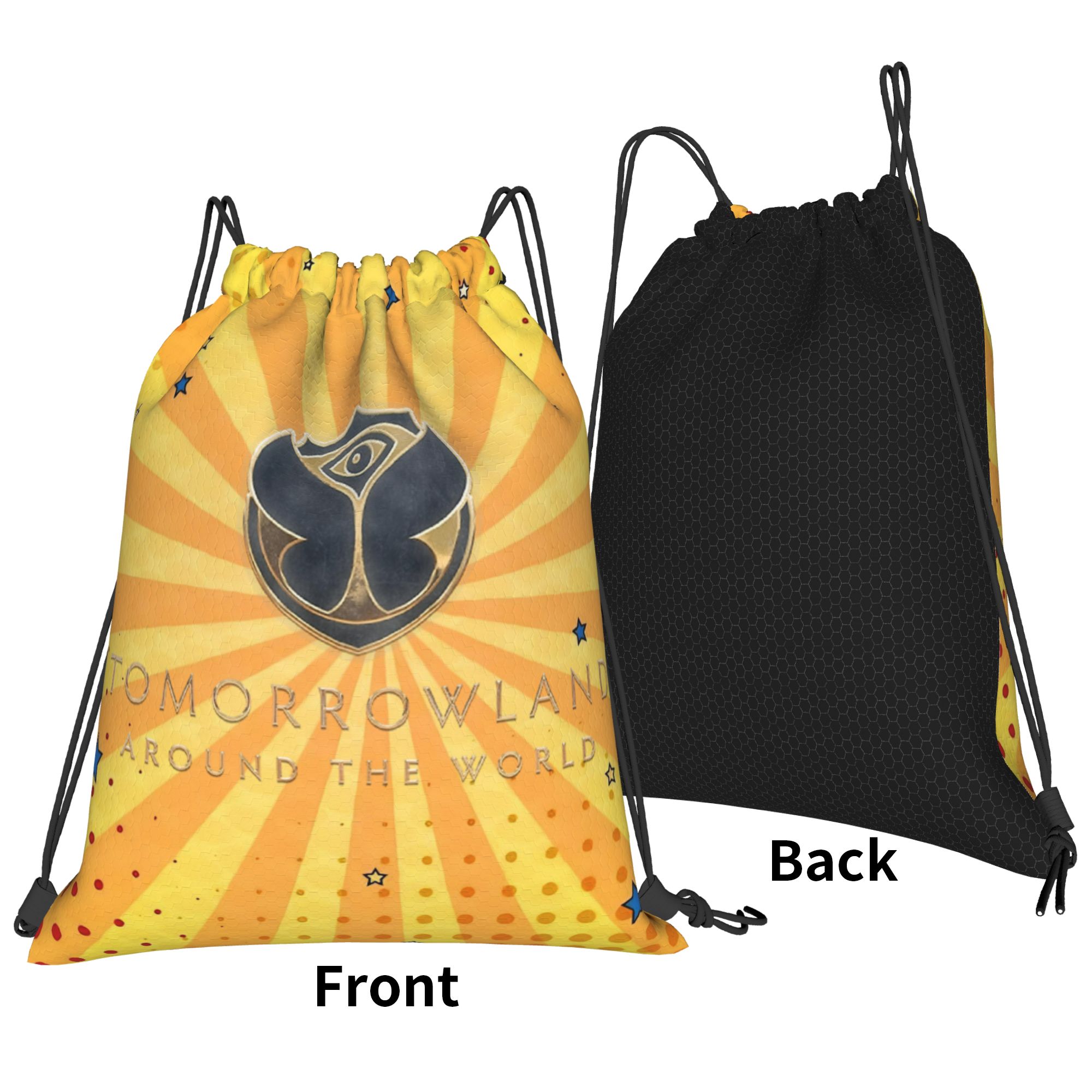 กระเป๋าเชือกรูดสำหรับเทศกาลดนต - Drawstring Gym Bag บทวิจารณ์และราคา